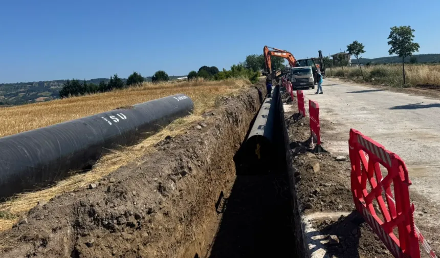 Kocaeli'de içme suyu altyapısı güçleniyor