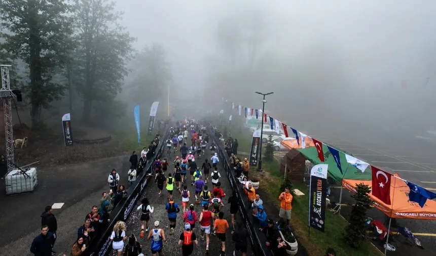 Kocaeli Ultra Trail organizasyonuna sporculardan tam not