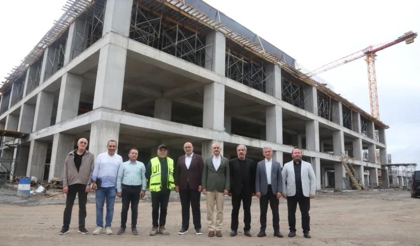 Çayırova Devlet Hastanesi inşaatı yükseliyor