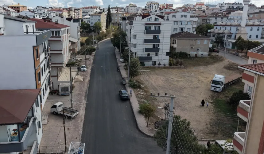 Çayırova Pir Sultan Abdal'da üstyapı tamamlandı