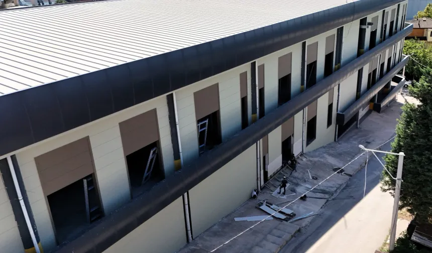Dilovası'nın yeni hizmet binasında son dokunuşlar