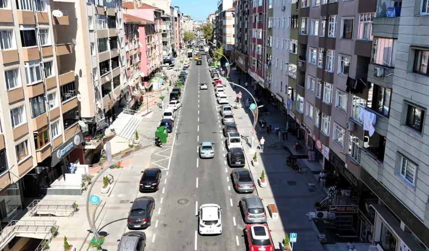 Gebze'nin önemli ulaşım akslarından biri sil baştan yenilendi