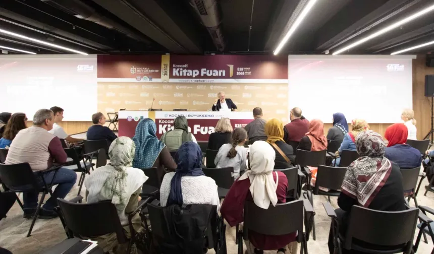 Kocaeli Kitap Fuarı'nda söyleşi rüzgârı