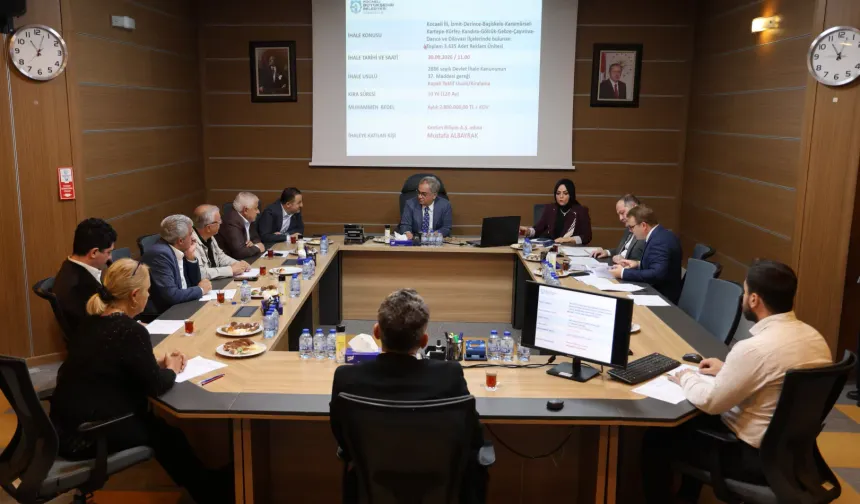 Kocaeli'de idari yaptırımlara Encümen onayı