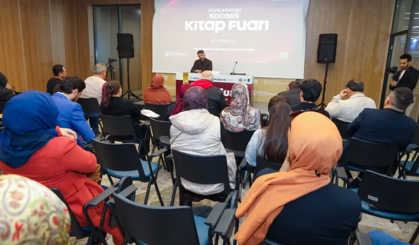 Uluslararası 16. Kocaeli Kitap Fuarı doludizgin ilerliyor