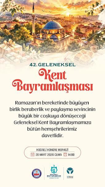 Kent bayramlaşması birinci gün gerçekleşecek