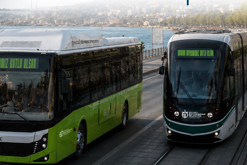 Kocaeli Büyükşehir'den bayramda ücretsiz ulaşım kolaylığı