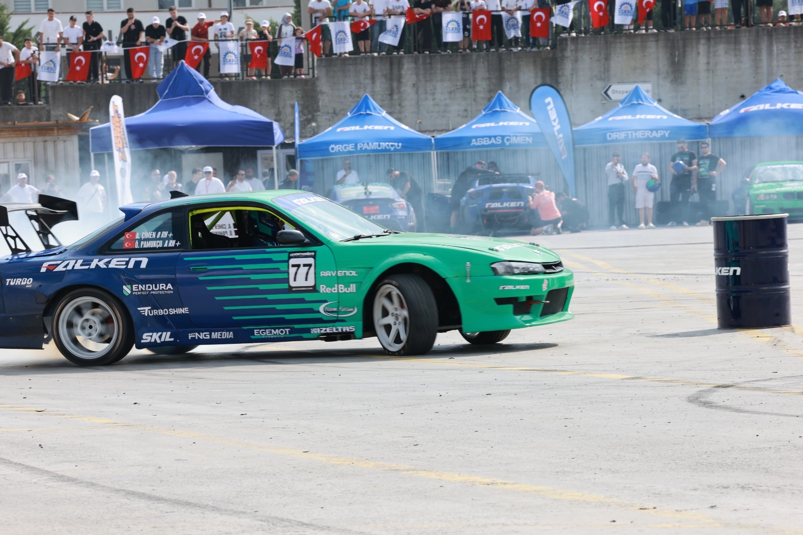 Gebze'de drift heyecanı