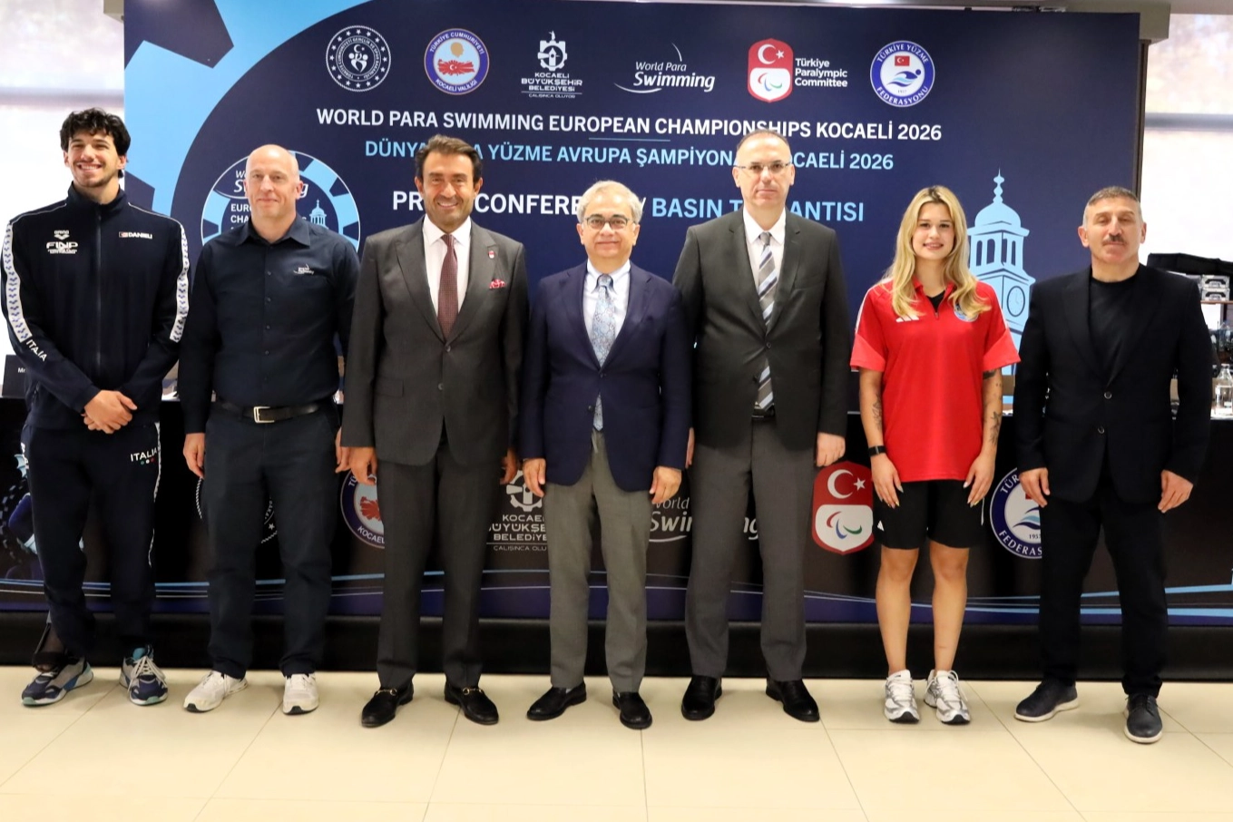 Kocaeli'de Avrupa Para Yüzme Şampiyonası tanıtıldı