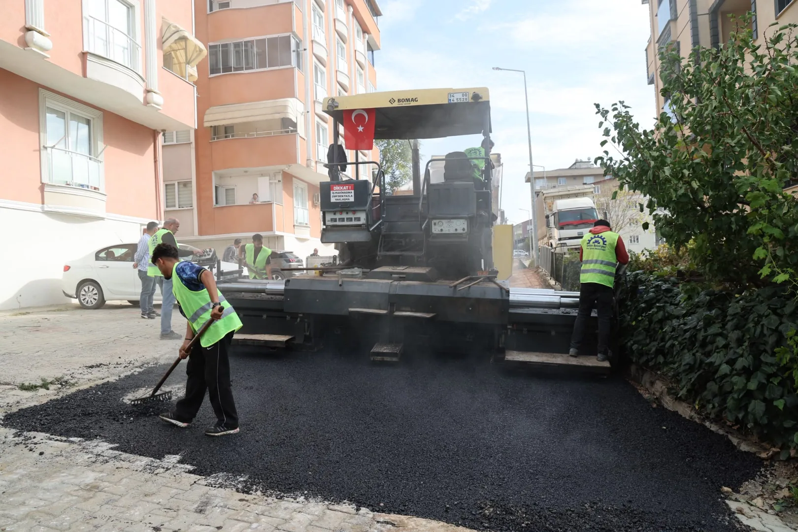 Gebze'de ulaşım altyapısı için yoğun mesai